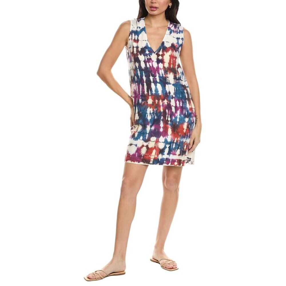 Young Fabulous & Broke Womens  Hoku Linen-Blend Shift Dress, Purple